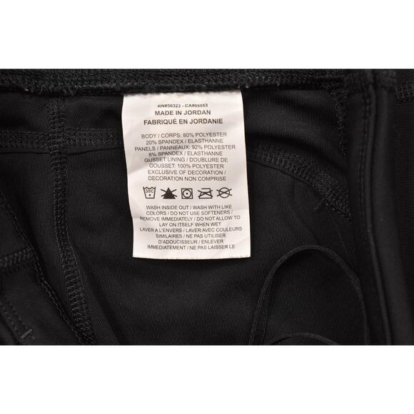 Nike Dri-FIT Black Cropped Running Ankle Legging Regular Size S Polyester - Picture 2 of 8